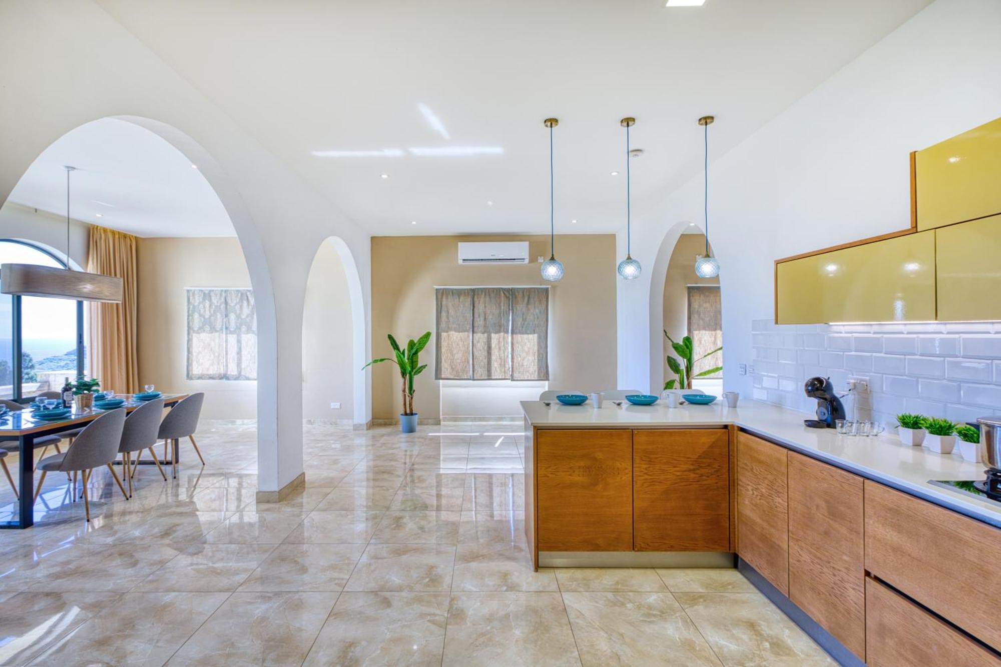 Spacious, Bright, Valley & Sea View Maisonette Xagħra Екстериор снимка